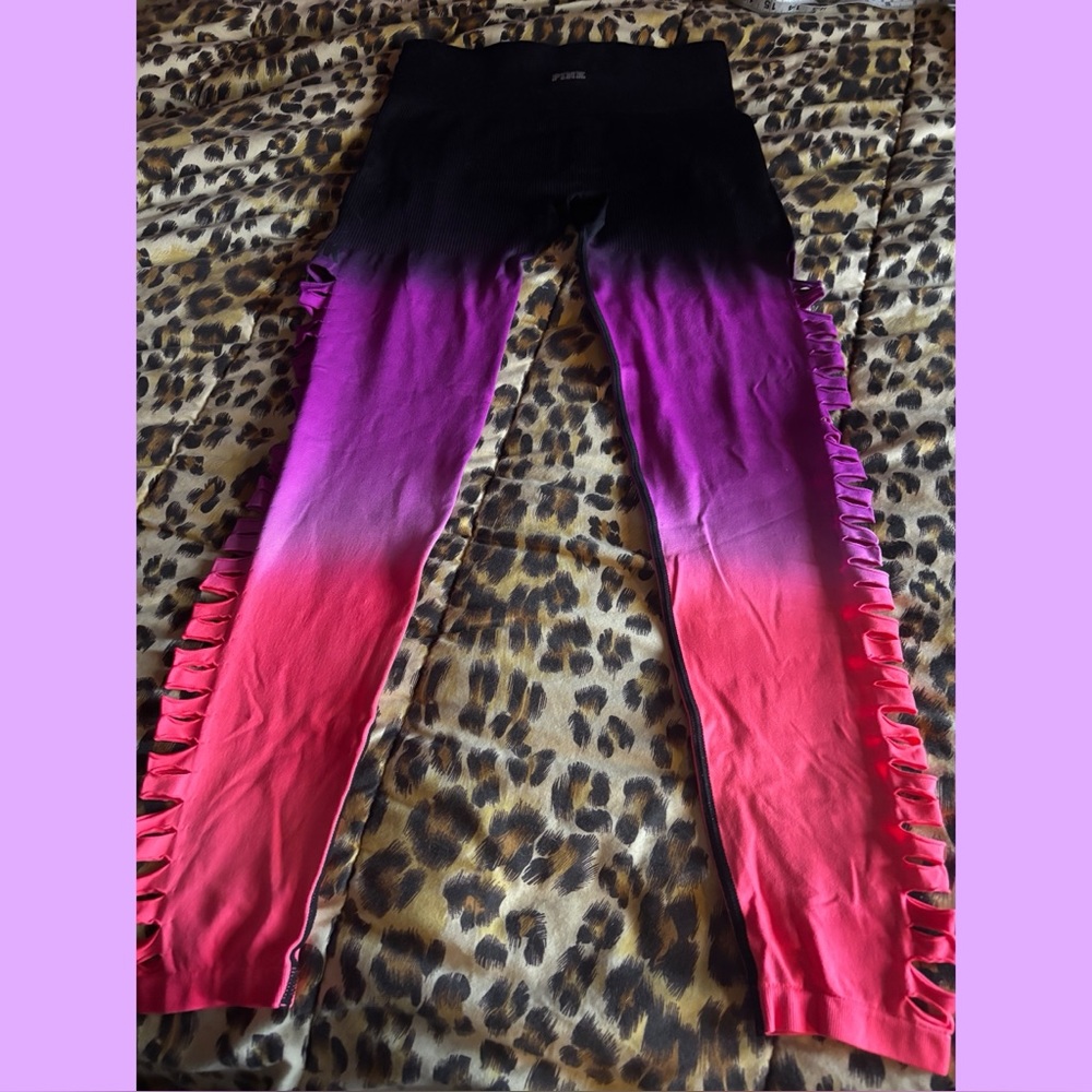 Victoria’s Secret Pink ombré leggings